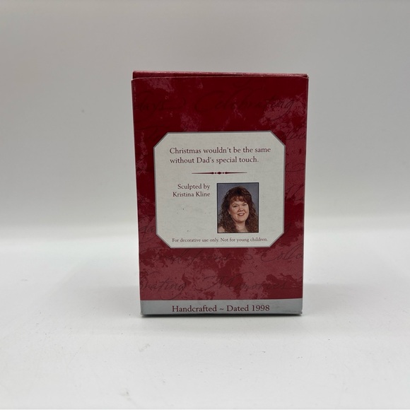 Hallmark Keepsake Ornament Dated 1998 Vintage Dad Handcrafted - Picture 11 of 12